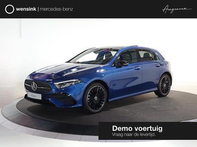 Blauw Gebruikt 2025 Mercedes A250 AMG line Hatchback | € 44.229 (Duur)