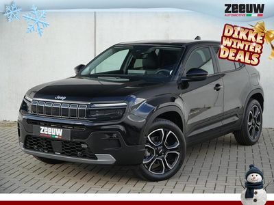 Zwart Nieuw 2025 Jeep Avenger Summit SUV | € 38.450 (Eerlijke prijs)