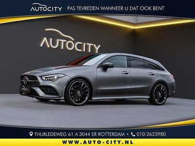 Occasion Mercedes CLA200 Shooting Brake AMG line 163 PK (119 kW) 2023 Grijs Stationwagen
