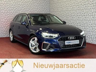 Blauw, metallic lak Gebruikt 2024 Audi A4 S-Line Stationwagen | € 41.888 (Goede deal)