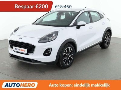 Wit Occasion 2021 Ford Puma Titanium SUV | € 18.449 (Eerlijke prijs)