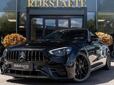 Zwart (metallic) Occasion 2020 Mercedes E220 AMG Cabriolet | € 48.900 (Duur)