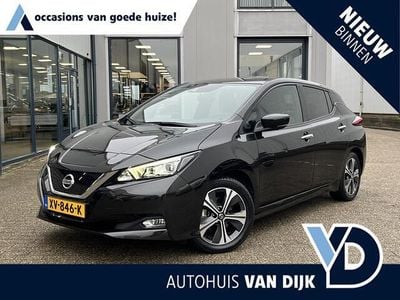 Zwart Occasion 2019 Nissan Leaf Tekna Hatchback | € 12.900 (Eerlijke prijs)