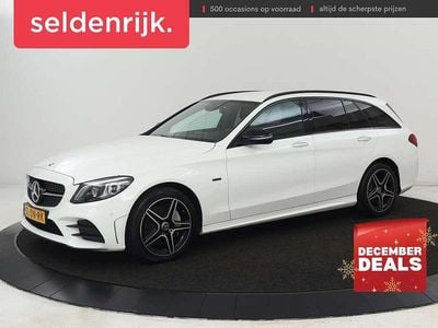 Wit Gebruikt 2020 Mercedes C300e AMG Stationwagen | € 24.400 (Goede deal)