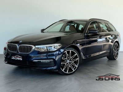 Occasion BMW 518 136 PK (100 kW) 2020 Blauw Stationwagen