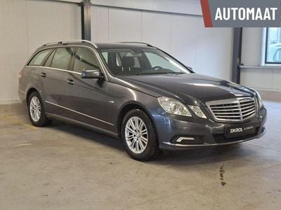 Grijs (metallic) Occasion 2010 Mercedes E350 Elegance Stationwagen | € 10.450 (Super prijs)