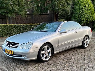 Occasion Mercedes CLK200 Avantgarde 163 PK (119 kW) 2003 Zilver (metallic) Cabriolet