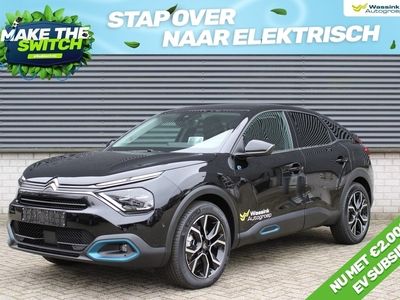 tweedehands Citroën e-C4 EV 50kWh 136pk SHINE / PACK DRIVE ASSIST / SNEL BESCHIKBAAR