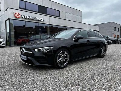 Zwart Gebruikt 2021 Mercedes CLA200 Shooting Brake AMG line Stationwagen | € 27.800 (Eerlijke prijs)