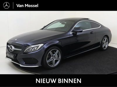 Occasion Mercedes C200 Ambition 184 PK (135 kW) 2017 Blauw Coupé
