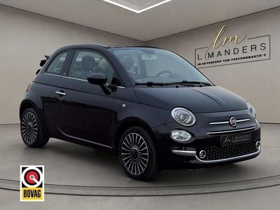 Occasion Fiat 500C Lounge 69 PK (50 kW) 2019 Zwart (metallic) Cabriolet