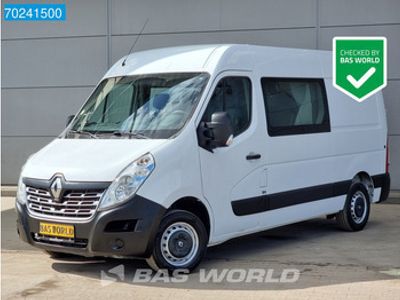 tweedehands Renault Master 110PK L2H2 Dubbel Cabine Airco Cruise Trekhaak Euro6 Mixto Doka Airco Trekhaak Cruise control