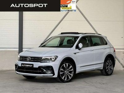 tweedehands VW Tiguan 2.0 TSI 4Motion R-Line Pano ACC Dyna Virtual