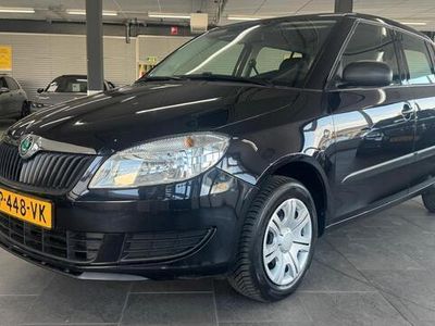Occasion Skoda Fabia Comfort 60 PK (44 kW) 2012 Zwart Hatchback
