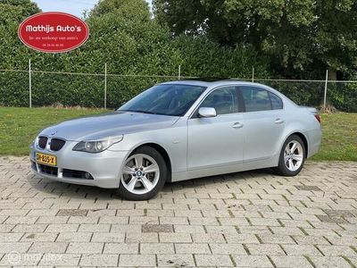 tweedehands BMW 545 5-SERIE i High Executive V8 Leder Dakje Navi Nette originele auto! Youngtimer!