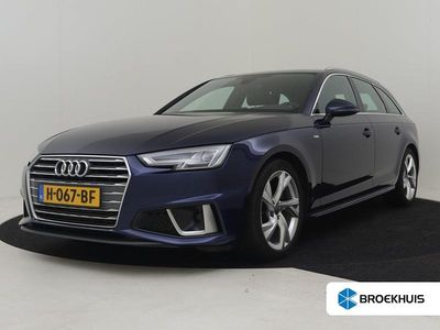 Blauw Occasion 2019 Audi A4 S-Line Stationwagen | € 26.895