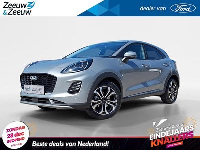 Solar silver Nieuw 2025 Ford Puma Titanium SUV | € 32.695 (Goede deal)