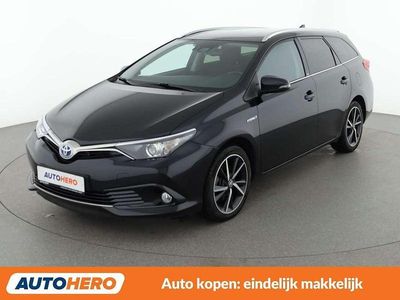Zwart Occasion 2017 Toyota Auris Hybrid Edition-S Stationwagen | € 15.649 (Goede deal)