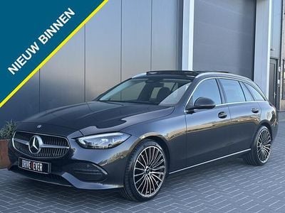 Grijs Gebruikt 2022 Mercedes C200 Business Stationwagen | € 34.995 (Super prijs)