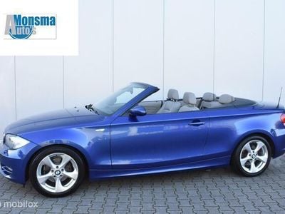 Blauw Gebruikt 2008 BMW 120 Cabriolet Executive Cabriolet | € 9.975
