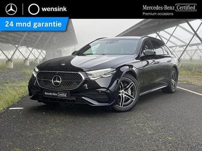 Zwart Gebruikt 2024 Mercedes E300 AMG line Stationwagen | € 57.850