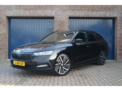 Zwart Occasion 2021 Skoda Octavia Business Line Stationwagen | € 18.450 (Iets duurder)