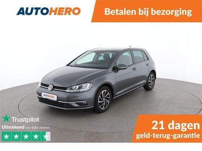 tweedehands VW Golf VII 1.0 TSI Join 116PK | YT93141 | Navi | Stoelverwarming | Climate | Parkeersensoren V+A | Bluetooth | Lichtmetalen Velgen |