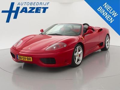 tweedehands Ferrari 360 3.6 V8 SPIDER HANDGESCHAKELD 2004