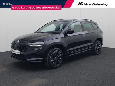 Zwart Gebruikt 2025 Skoda Karoq SportLine SUV | € 41.440 (Duur)