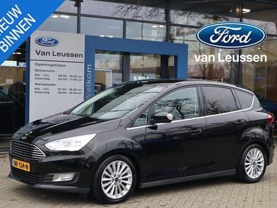 Zwart Gebruikt 2017 Ford C-MAX Titanium MPV | € 13.900 (Eerlijke prijs)