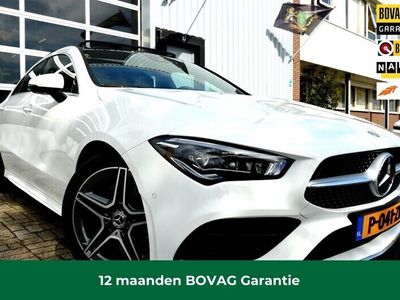 tweedehands Mercedes CLA200 AMG LEER/NAV/PANO/&-Night SFEER