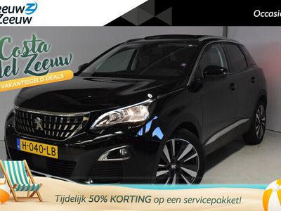 tweedehands Peugeot 3008 1.2 PureTech Blue Lease Premium | Schuif/Kantel dak | 360 Camera | Parkeersensoren Voor/Achter | Trekhaak | Elektrische achterklep | Dode hoek detectie | Navigatie | Apple Carplay/Android auto |