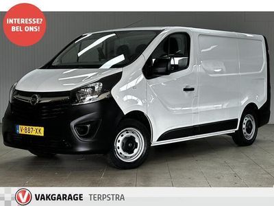 tweedehands Opel Vivaro 1.6 CDTI L1H1 Edition EcoFlex/ Zij-Schuifdeur Rechts/ 3-Zitplaatsen voor/ CAMERA!/ Airco/ Elek. pakket/ Bluetooth/ AUX & USB/ Multi. Stuur/ 6-Bak.