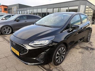 Occasion Ford Fiesta Titanium 124 PK (91 kW) 2023 Zwart (metallic) Hatchback