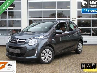 tweedehands Citroën C1 1.0-12V 5-Deurs e-VTI Feel Exclusive Ledverlichting Airco Cruise Control Bluetooth Handsfree&Media Centrale Vergrendeling Elek.Ramen Stuurbekr. In Hoogte Verst.Voorstoel Boordcomp. Multifunc.Stuur Radio/Cd/Mp3/Usb/Aux 12V.-Aansl. Start&stop Iso