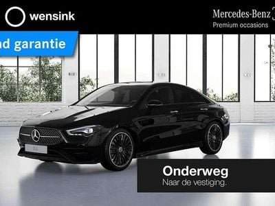 Zwart Gebruikt 2024 Mercedes CLA250e AMG line Sedan | € 43.350 (Iets duurder)