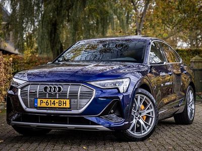 Blauw Occasion 2020 Audi e-tron Design SUV | € 29.650 (Duur)