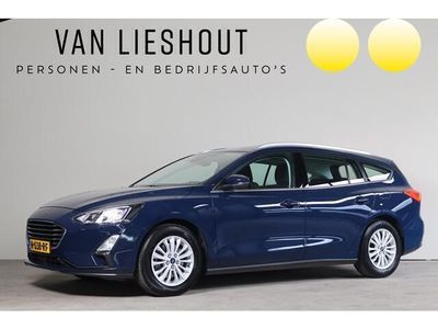 tweedehands Ford Focus Wagon 1.0 EcoBoost Titanium Business NL-Auto!! Carplay I Nav