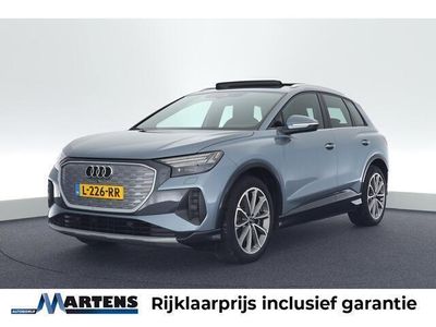 tweedehands Audi Q4 e-tron 40 204pk Launch edition Advanced Plus 77 kWh Warmtepomp Leder Sonos Panor