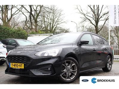 Zwart Occasion 2024 Ford Focus ST-Line X Stationwagen | € 18.395 (Super prijs)