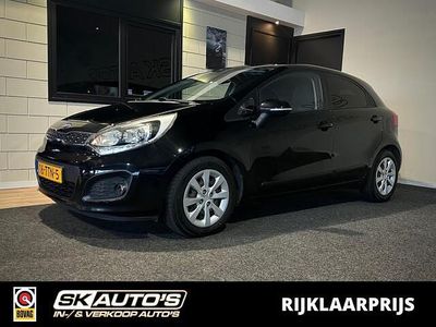 Zwart Occasion 2012 Kia Rio Plus Hatchback | € 7.995 (Eerlijke prijs)