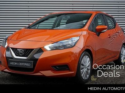 Oranje Occasion 2021 Nissan Micra Acenta Hatchback | € 11.945 (Eerlijke prijs)