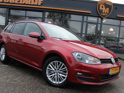Rood Gebruikt 2014 VW Golf VII Highline Stationwagen | € 6.999 (Eerlijke prijs)