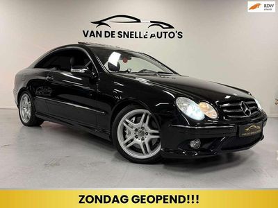Occasion Mercedes CLK55 AMG AMG 367 PK (269 kW) 2006 Zwart Coupé