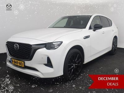 Rhodium white (wit metallic) Occasion 2022 Mazda CX-60 Homura-Line SUV | € 38.750 (Eerlijke prijs)