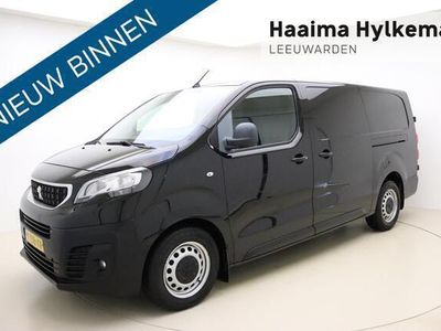 tweedehands Peugeot Expert 231S 2.0 BlueHDI 120 Premium Handgeschakeld | 3-Zits | Dubbele zijschuifdeur | Camera | Parkeersensor | Cruise Control | Trekhaak | Betimmering | Airco | Apple Carplay | 1e eigenaar | Voorraad