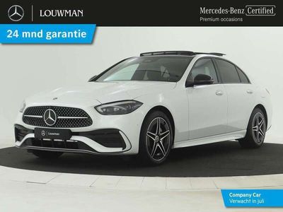 tweedehands Mercedes C300e AMG Line | Trekhaak | Premium sfeerverlichting |