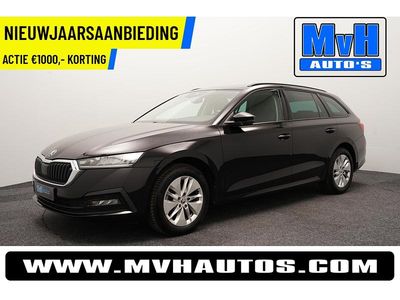 Zwart Occasion 2021 Skoda Octavia Business Line Stationwagen | € 16.999 (Eerlijke prijs)