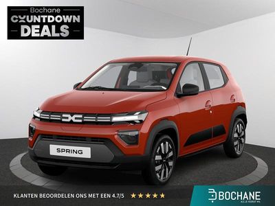 Rood, metallic lak Nieuw 2025 Dacia Spring Expression Hatchback | € 21.350 (Iets duurder)