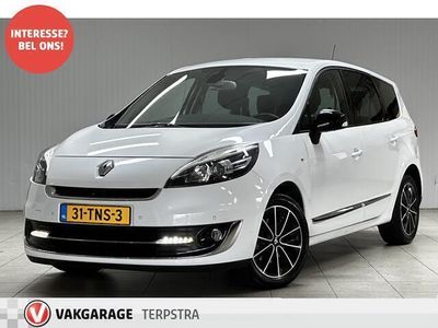 tweedehands Renault Grand Scénic III 1.4 TCe Bose/ Trekhaak!/ 17''LMV/ LED Dagrijverl./ Camera/ BOSE/ Clima/ Navi/ Cruise/ Bluetooth/ Multi.LEDER.Stuur/ Elek.Pakket/ Isofix/ PDC V+A.